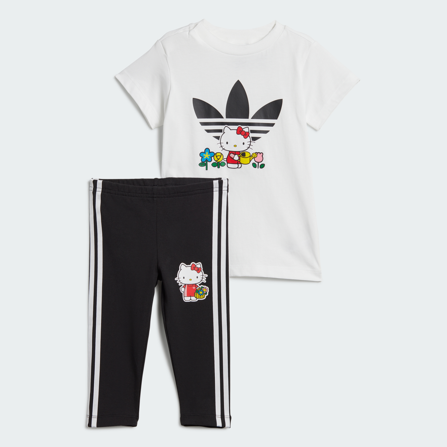 Жинақ: adidas Originals x Hello Kitty футболка-көйлегі және шалбары Originals II0855 1