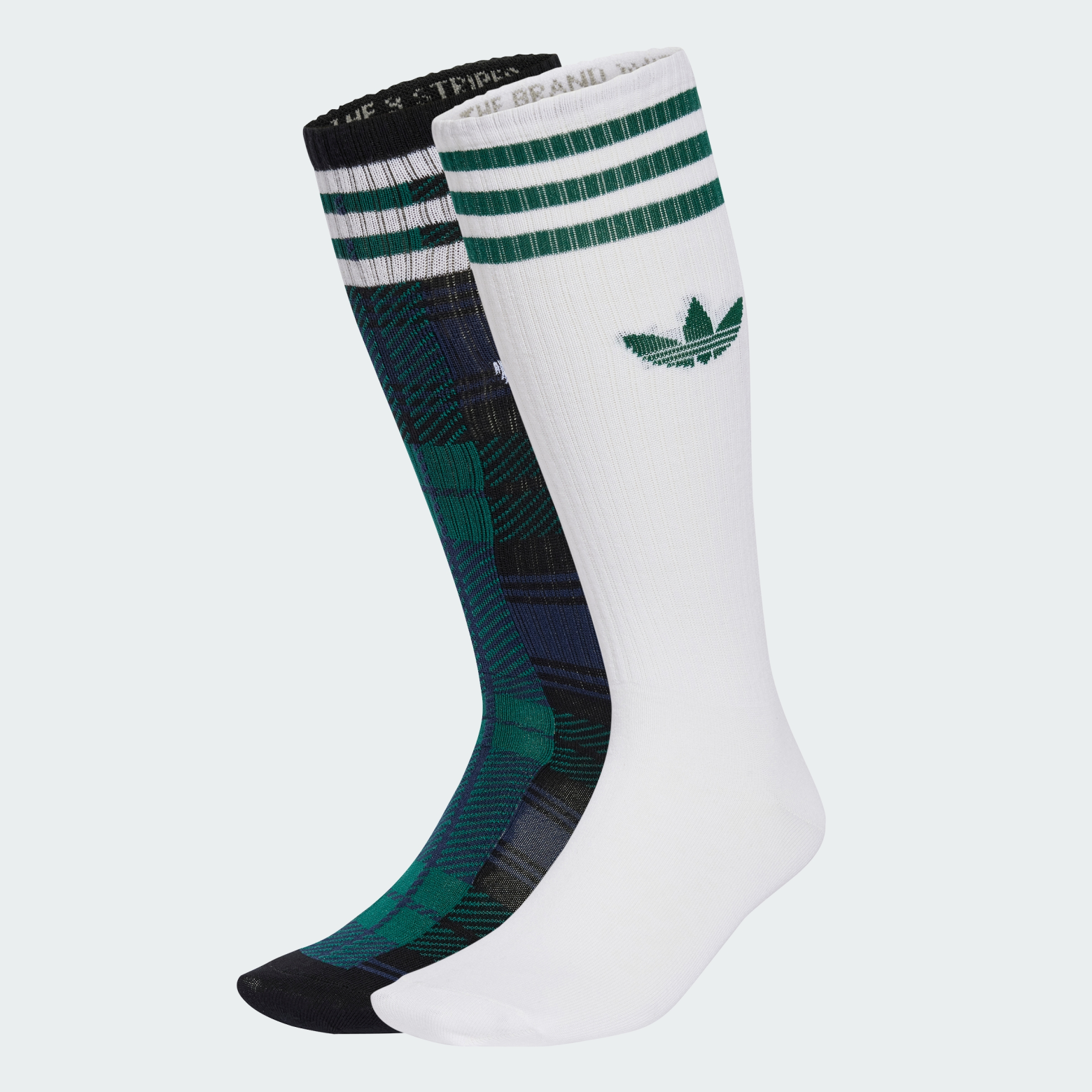 Две пары носков Tartan Crew Socks Originals IX6812 1