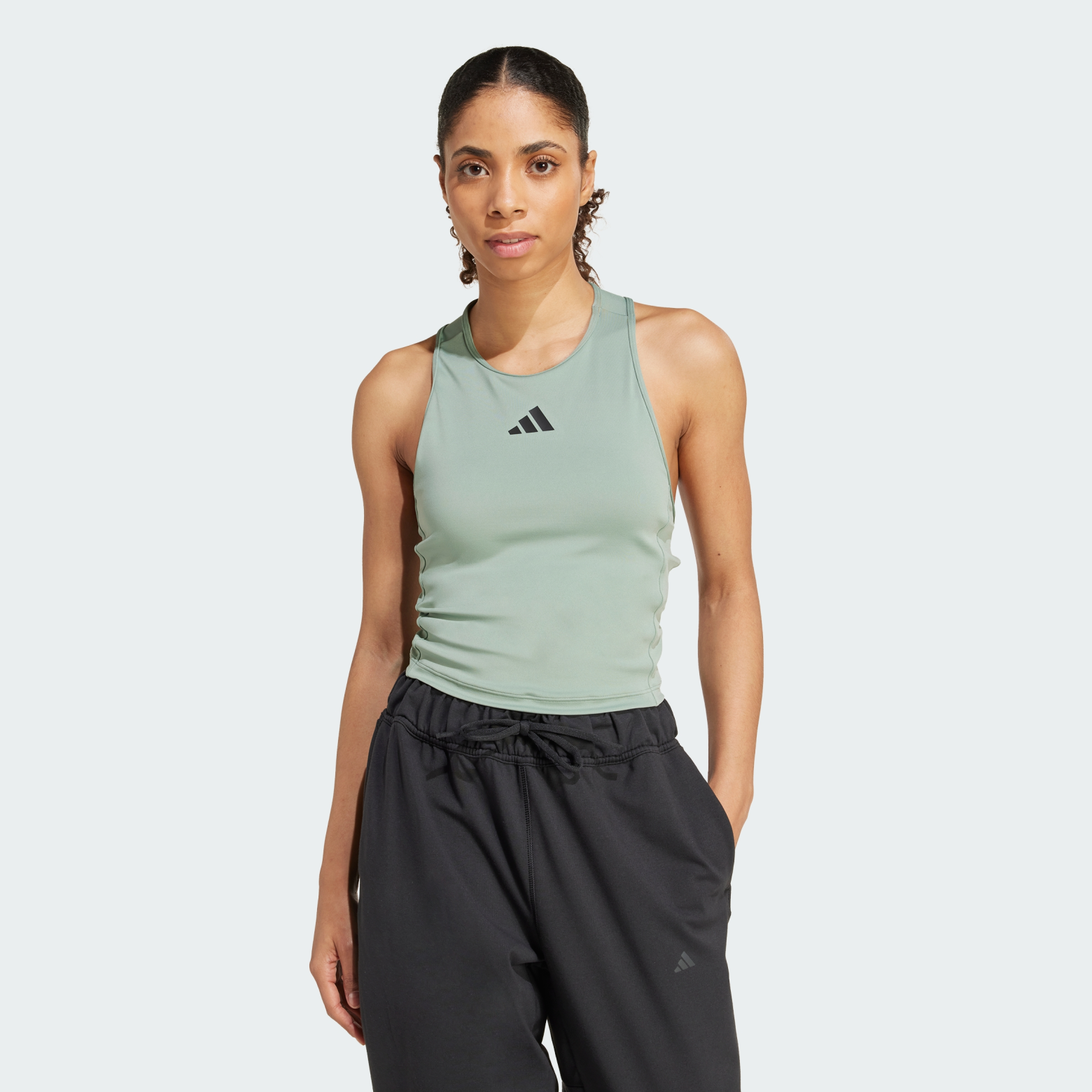 Майка Power 3-Stripes Racerback Bra Performance JJ3509 16