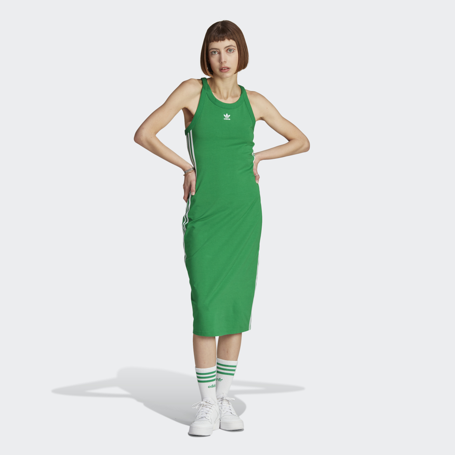 Платье Adicolor Classics 3-Stripes Long Tank Dress Originals II0710 1