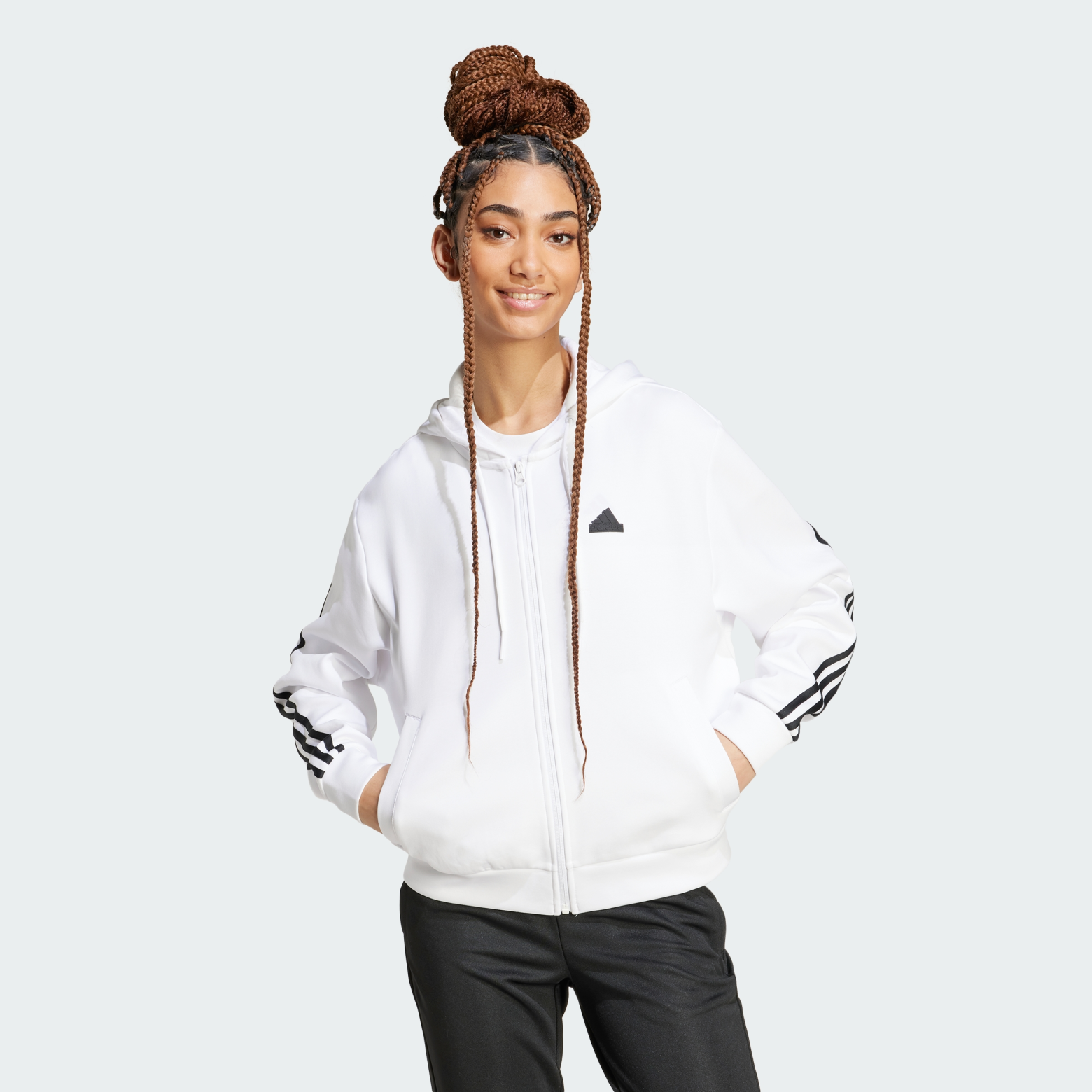 Худи Future Icons 3-Stripes Full Zip Sportswear IW5254 1