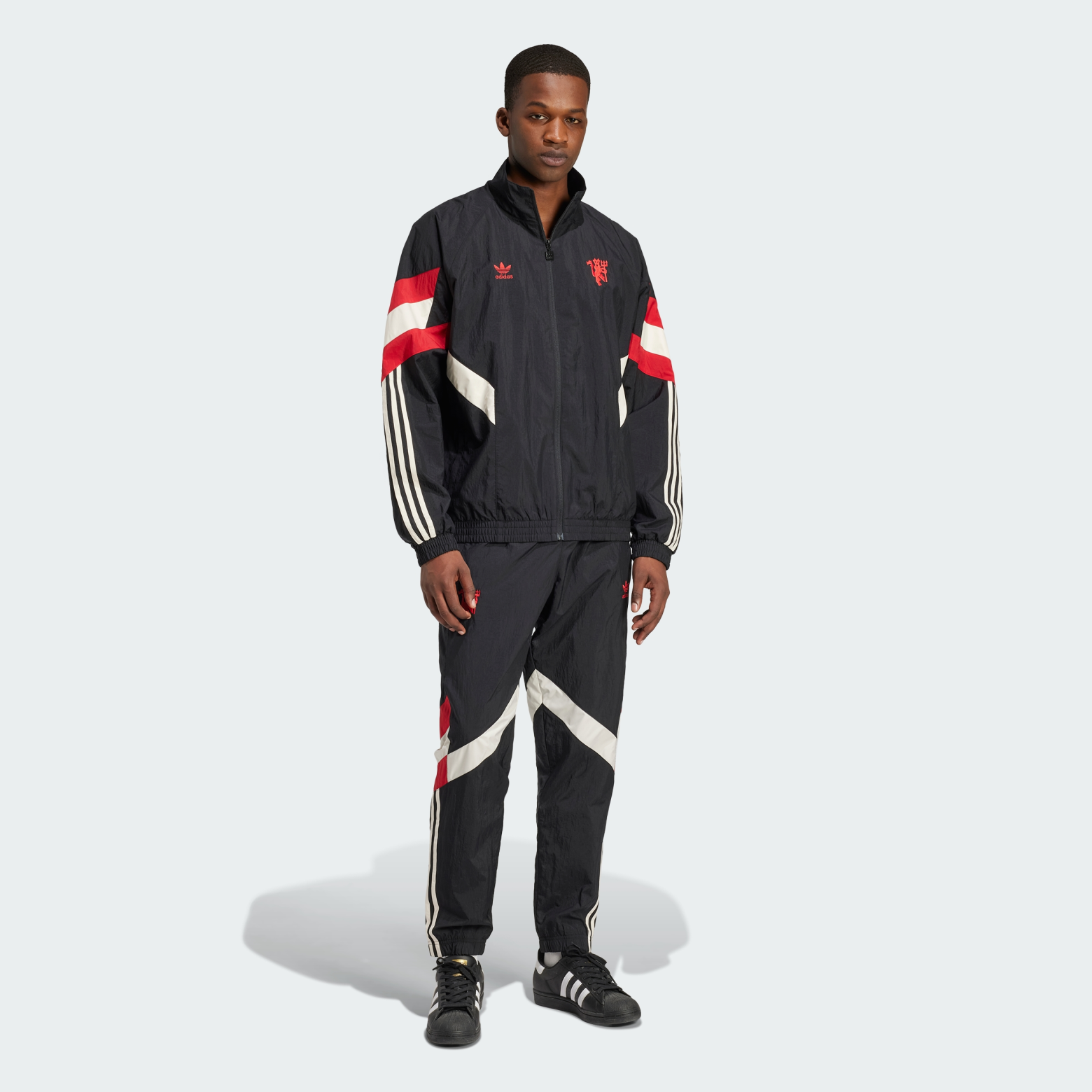 Олимпийка Manchester United Originals Originals IS6525 — Сайт adidas