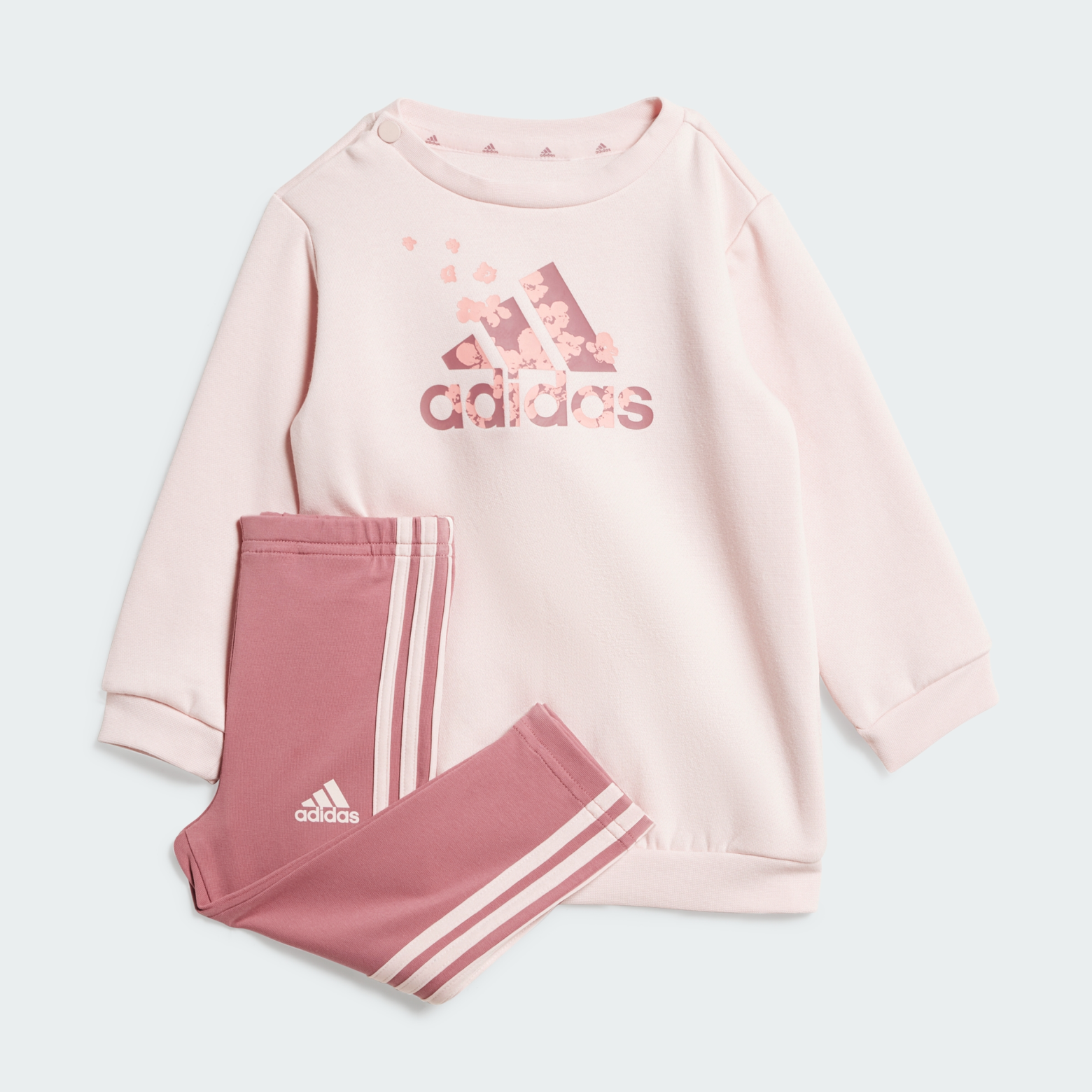 Комплект: свитшот и леггинсы Essentials Allover Print Kids Sportswear IV7387 1