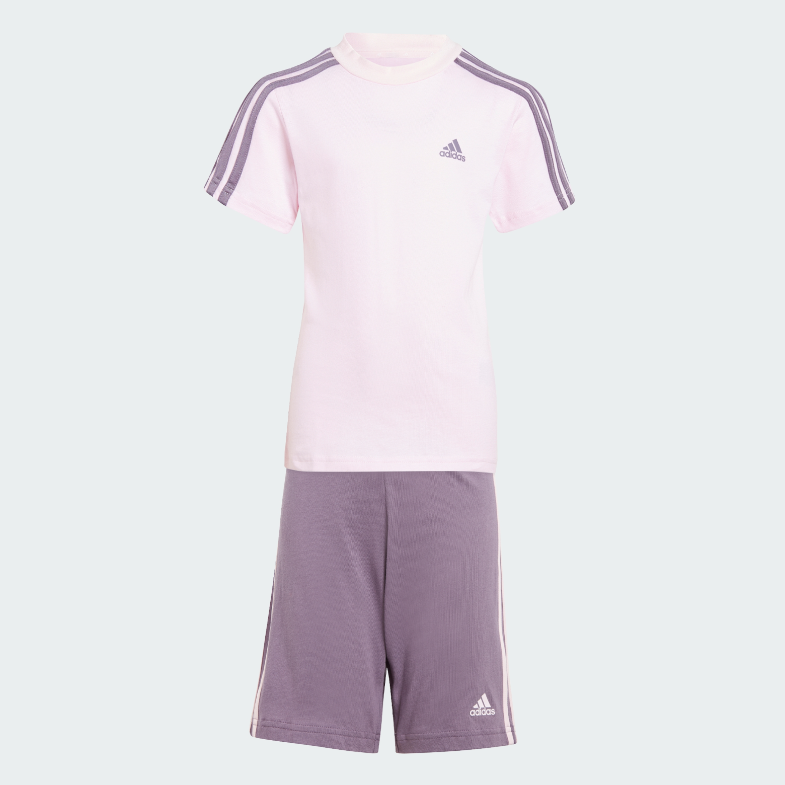 Жинағы: Essentials 3-Stripes футболкасы және кысқа шалбары Sportswear IA3167 1