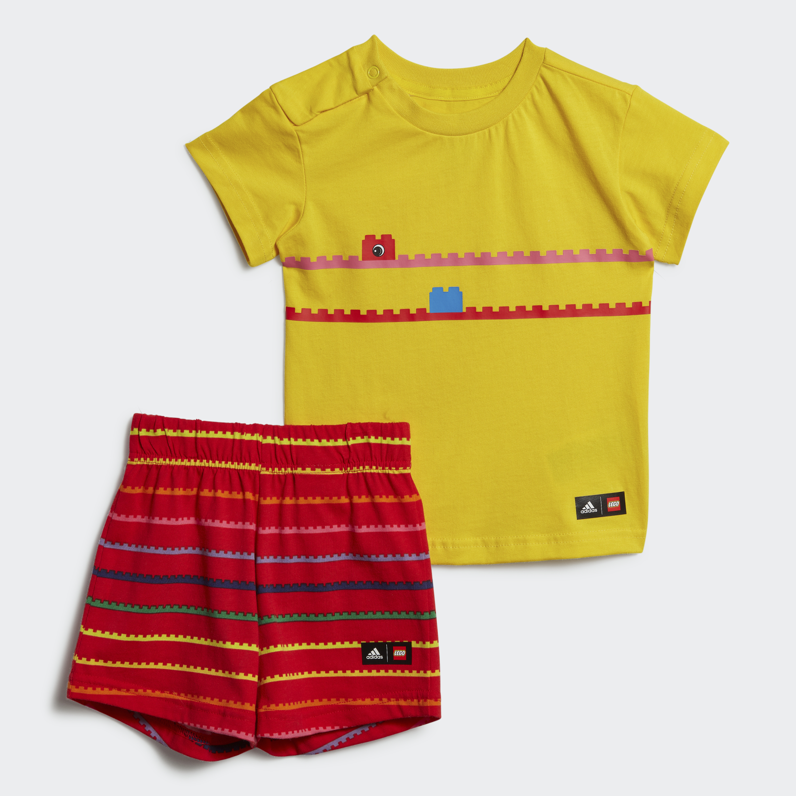 Комплект: футболка и шорты adidas x Classic LEGO® Performance H65354 1