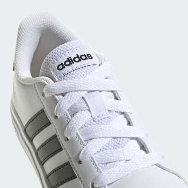 Adidas grand court lace-up sneaker hotsell