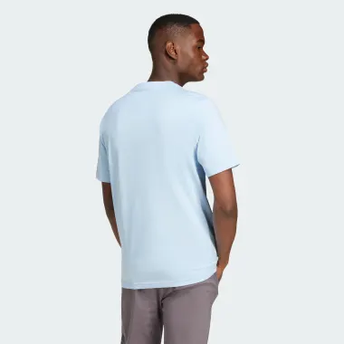 Мужские синие футболки c коротким рукавом 224