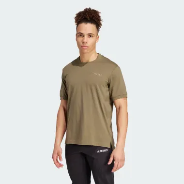 Футболка с коротким рукавом, цвет: зеленый, крой / посадка: Прямой 512