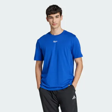 Мужские синие футболки c коротким рукавом 38