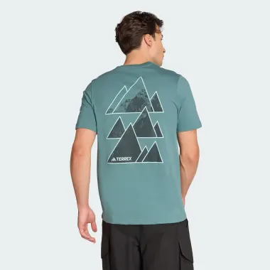 Футболка с коротким рукавом, цвет: зеленый, крой / посадка: Прямой 587