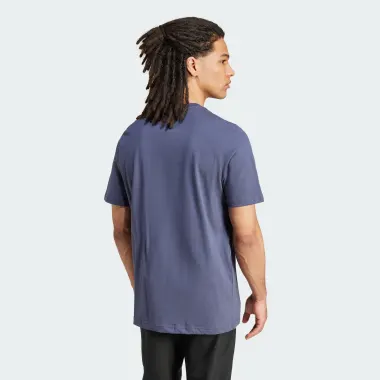 Мужские синие футболки c коротким рукавом 120