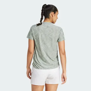 Футболка с коротким рукавом, цвет: зеленый, крой / посадка: Прямой 624