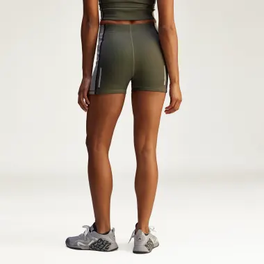 Қысқа шалбарлар adidas by Stella McCartney, түсі: сұр 3