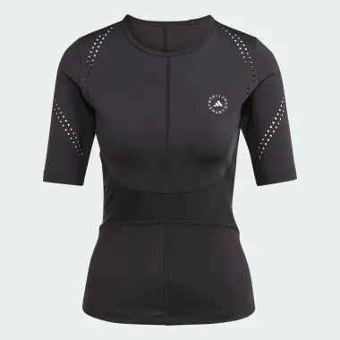 Бренд: adidas by Stella McCartney | Цвет: черный | Крой / Посадка: Обтягивающий | Материалы: Полиэстер 39