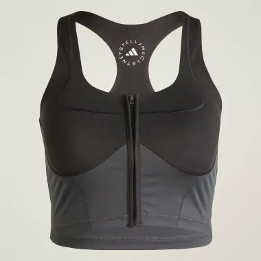 Бренд: adidas by Stella McCartney | Цвет: черный | Крой / Посадка: Обтягивающий | Материалы: Полиэстер 8