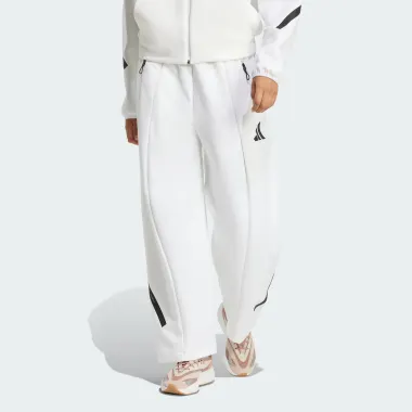 Низ от спортивного костюма, цвет: белый, материалы: Полиэстер 62