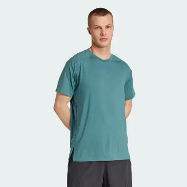 Футболка с коротким рукавом, цвет: зеленый, крой / посадка: Прямой 517