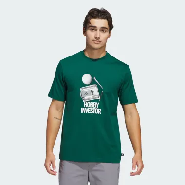 Футболка с коротким рукавом, цвет: зеленый, крой / посадка: Прямой 683