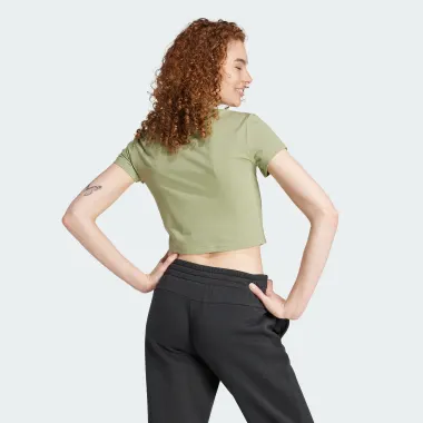 Футболка с коротким рукавом, цвет: зеленый, крой / посадка: Прямой 788