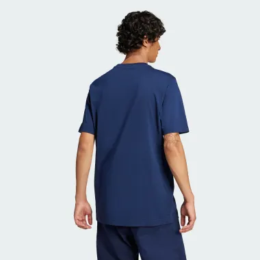 Мужские синие футболки c коротким рукавом 46