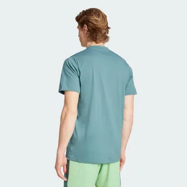 Футболка с коротким рукавом, цвет: зеленый, крой / посадка: Прямой 602