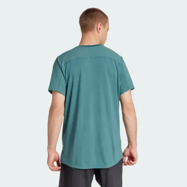 Футболка с коротким рукавом, цвет: зеленый, крой / посадка: Прямой 518