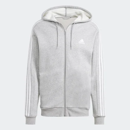Худі Essentials Fleece 3-Stripes Full-Zip Sportswear IJ6479 1