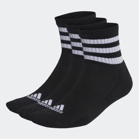 Три пари шкарпеток 3-Stripes Cushioned Sportswear Mid-Cut Sportswear IC1317 1