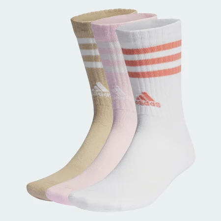 Три пари шкарпеток 3-Stripes Cushioned Crew Sportswear IP2640 1