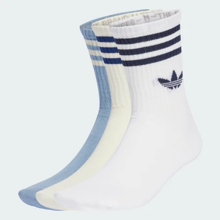 Три пари шкарпеток 3-Stripes Crew Originals JV7406 1