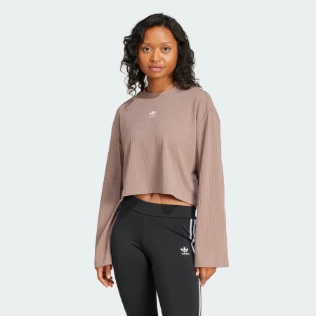 Укорочений лонгслів Essentials Wide Rib Originals JD5120 1