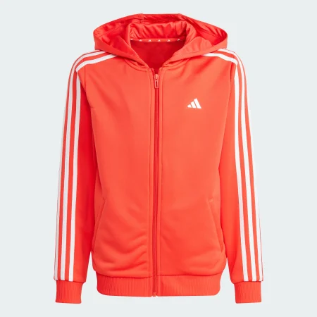 Худі Train Essentials AEROREADY 3-Stripes Regular-Fit Full-Zip Sportswear IK3113 1