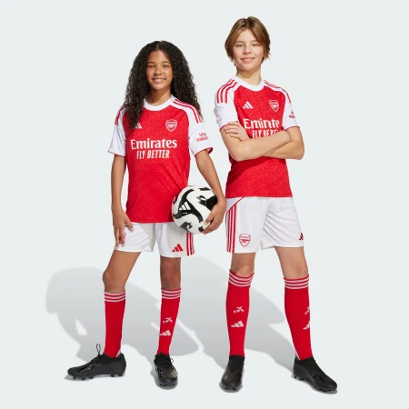 Домашні шорти Arsenal 25/26 Home Kids Performance JI9528 1