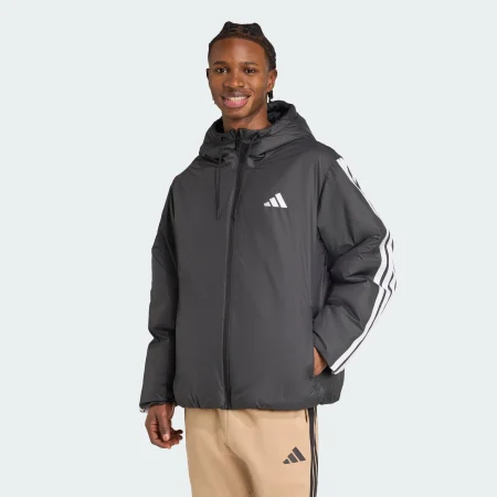 Куртка Essentials CLIMAWARM 3-Stripes Insulated Hooded Sportswear JM4042 1