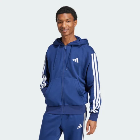 Толстовка Essentials 3-Stripes Fleece Sportswear JD1868 1