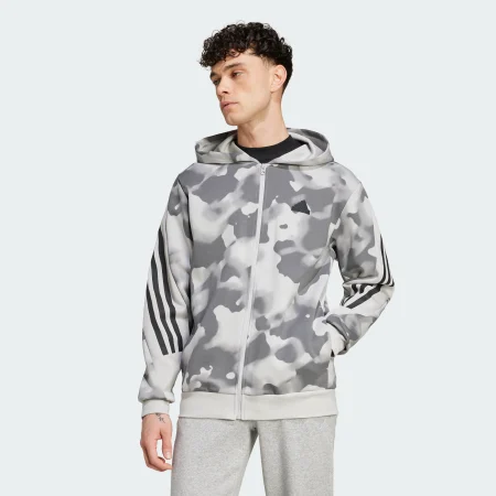 Худі Future Icons 3-Stripes Allover Print Full-Zip Sportswear IV5206 1