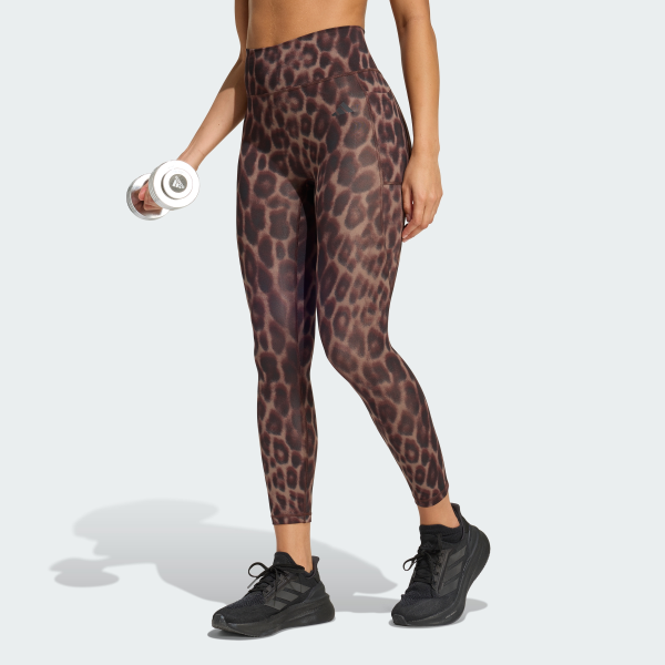 Легінси Optime Essentials Workout Leopard 7/8 Performance KA6346