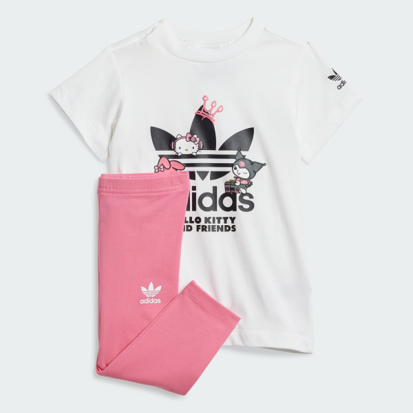 Комплект: сукня-футболка та легінси adidas Originals x Hello Kitty Originals IT7917 1