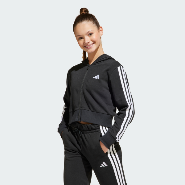 Толстовка Essentials Full-Zip Kids Sportswear JJ0956 1