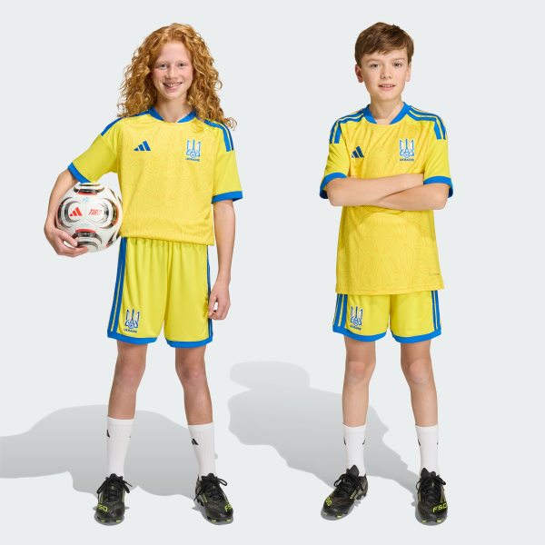 Домашні шорти Ukraine 26 Kids Performance JZ7089 — adidas Україна