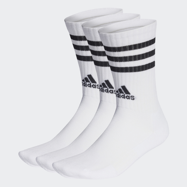 Три пари шкарпеток 3-Stripes Cushioned Crew Sportswear HT3458 1