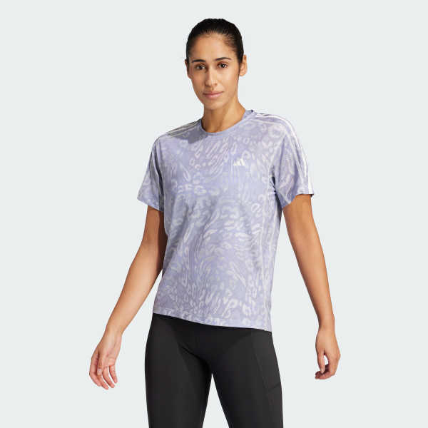 Футболка Own the Run CLIMACOOL 3-Stripes Performance JD7758 1