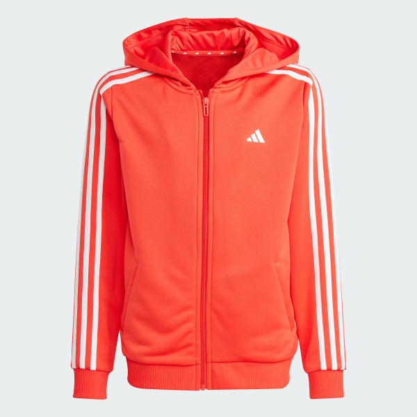 Худі Train Essentials AEROREADY 3-Stripes Regular-Fit Full-Zip Sportswear IK3113 1