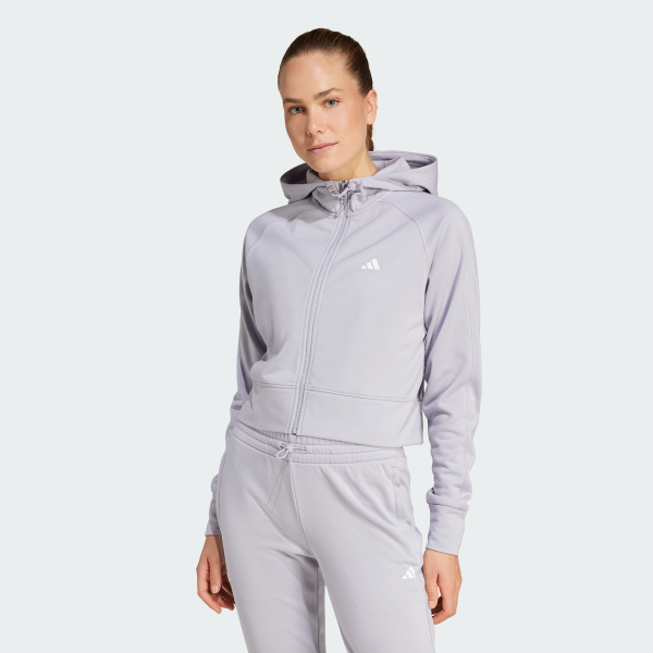 Худі AAEROREADY Game and Go Full-Zip Fleece Performance IX5066 1