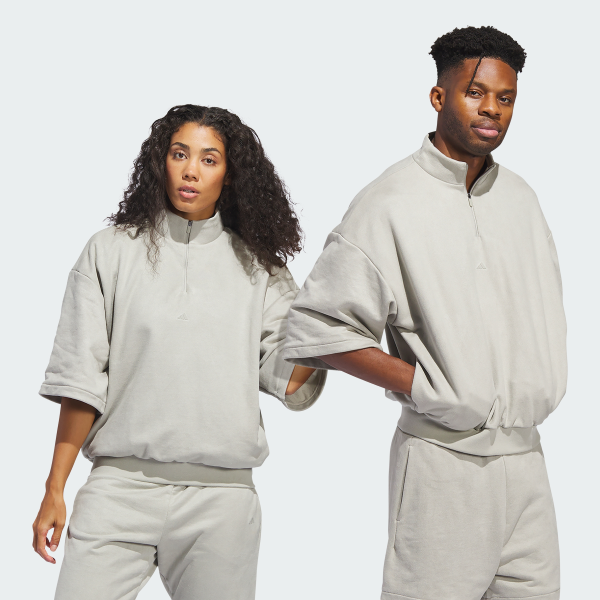 Світшот Basketball Sueded 3/4 Half-Zip Performance IN7712 1