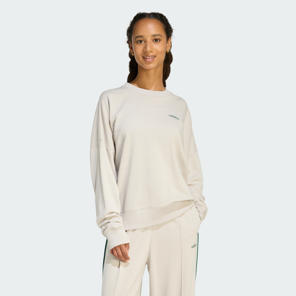 トップス　ホワイト Світшот Seasonal Essentials Colorpop with Embroidered Graphic