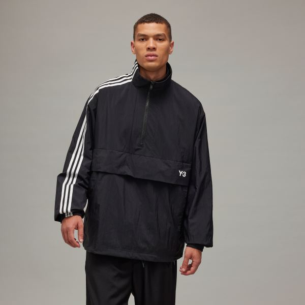 トップス YK Анорак Y-3 3-Stripes Nylon Shell 1/2 Zip Y-3 JD9796 — adidas Україна