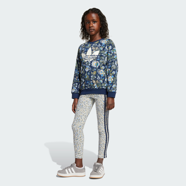 Комплект: світшот і легінси Adidas Originals X Liberty London Crew Kids Originals JV7804 1