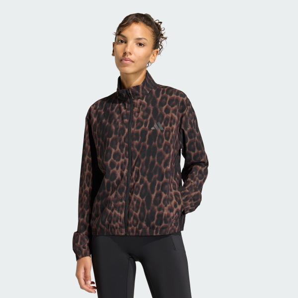 Куртка Workout Essentials Leopard Woven Performance KD7612
