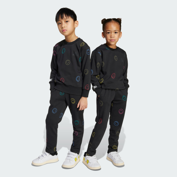 Комплект: світшот і штани adidas X Smiley World Kids Sportswear JY4803 1